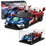 LEAN TOYS Klocki konstrukcyjne Samochód sportowy GT2016 Wyścigowy z gablotą 347 szt.