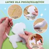 LEAN TOYS Kreatywny zestaw do szycia pluszowych zwierzątek z filcu DIY Psy 6 szt.