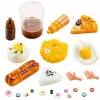 LEAN TOYS Zestaw Kreatywny Arts and Crafts: DIY Squishy Dekoracyjne Śniadanie