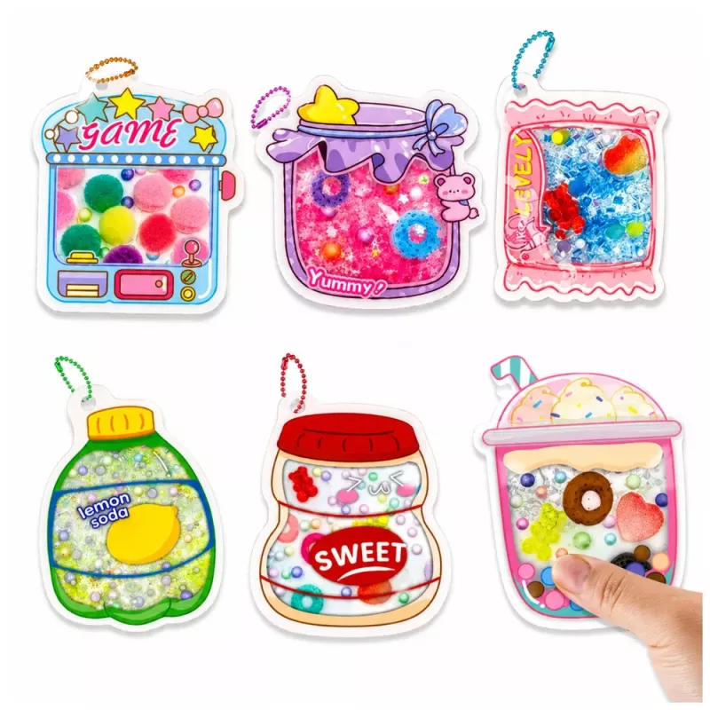 LEAN TOYS Zestaw kreatywny do tworzenia dekoracyjnego galaretkowego slime DIY Akcesoria do slime