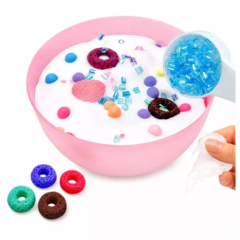LEAN TOYS Zestaw kreatywny do tworzenia dekoracyjnego galaretkowego slime DIY Akcesoria do slime