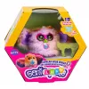 LEAN TOYS Genie Pets Interaktywny Stworek z Dźwiękiem i Światłem, Zawieszka, Fioletowy