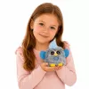 LEAN TOYS Genie Pets Interaktywny Stworek Światła i Dźwięki Wisiorek Szary