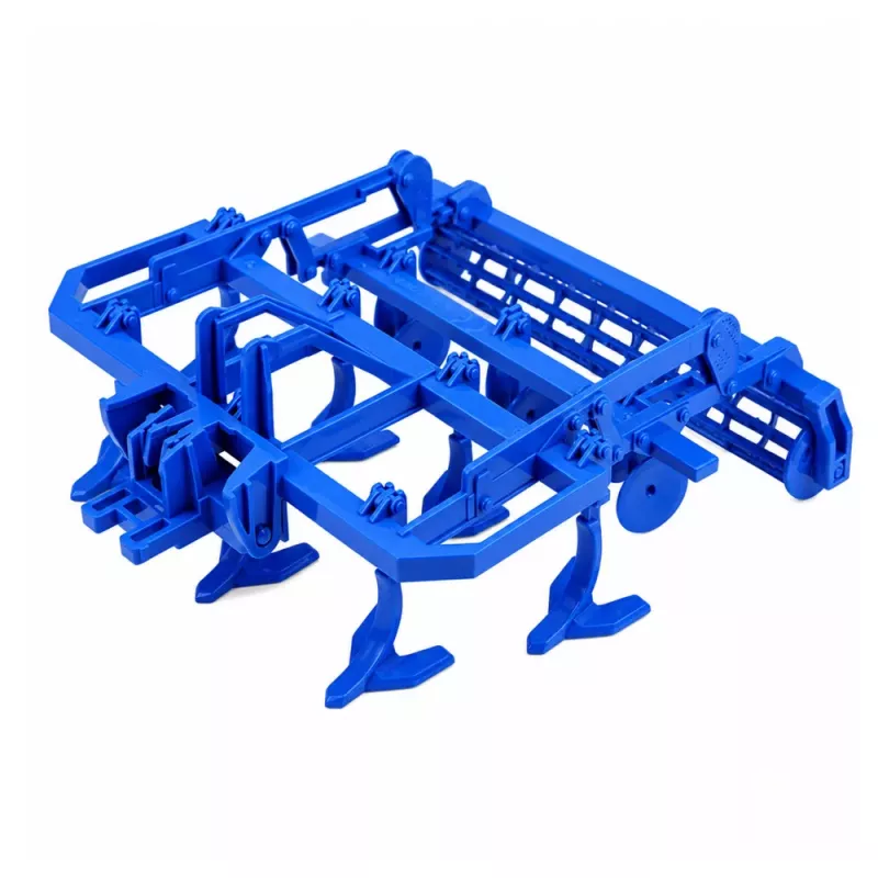 Zestaw Rolniczy LEAN TOYS Ciągnik z Chwytakiem do Bel Przyczepa Rolnicza Siano 1:24