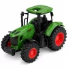 LEAN TOYS Ciągnik Rolniczy z Gumowymi Kołami Zielony 1:24