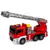 LEAN TOYS Wóz Strażacki z Wysięgnikiem, Funkcją Polewania Wodą, Światłami i Dźwiękami