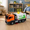 LEAN TOYS Zamiatarka uliczna z systemem spryskiwania wodą, światłami i dźwiękiem