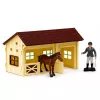 LEAN TOYS Farm Set With Tractor and Barn Animals Figures Accessories 37 pcs.