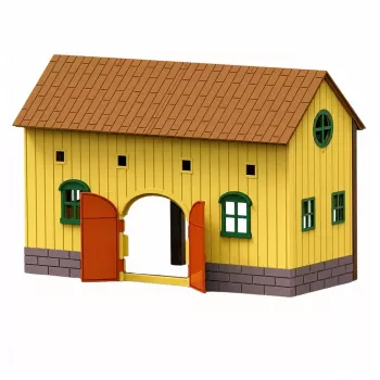 LEAN TOYS Zestaw Farm Horse Stables Horse Jumping Hills Figurki Akcesoria 69 szt.