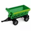 LEAN TOYS Zestaw pojazdów rolniczych Ciągnik Sieczkarnia Cysterna Rozsiewacz 1:68 4 szt.