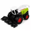 LEAN TOYS Zestaw pojazdów rolniczych Ciągnik Sieczkarnia Przyczepy Transport 1:68 4 szt.
