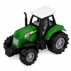 LEAN TOYS Zestaw pojazdów rolniczych Ciągnik Sieczkarnia Przyczepy Transport 1:68 4 szt.