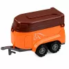 LEAN TOYS Zestaw pojazdów rolniczych Ciągnik Sieczkarnia Przyczepy 1:68 4 szt.