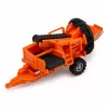 LEAN TOYS Zestaw pojazdów rolniczych Ciągnik Sieczkarnia Przyczepa Prasa 1:68 4 szt.