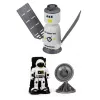 LEAN TOYS Zestaw Kosmiczny: Prom Kosmiczny, Rakieta, Satelita, Kosmonauta