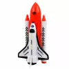 LEAN TOYS Zestaw Statek Kosmiczny UFO Rakieta Prom Kosmonauta Antena