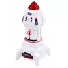 LEAN TOYS Zestaw Statek Kosmiczny UFO Rakieta Prom Kosmonauta Antena
