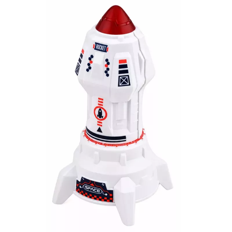 LEAN TOYS Zestaw Statek Kosmiczny UFO Rakieta Prom Kosmonauta Antena