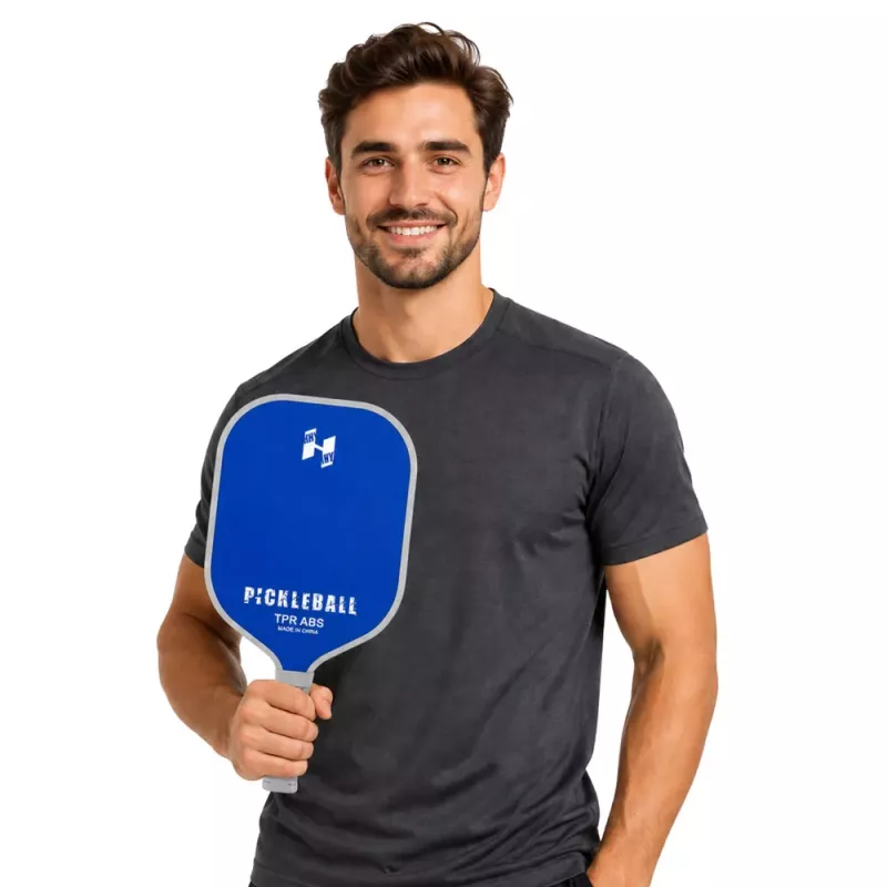 LEAN TOYS Zielono-Niebieski Zestaw Rakiet do Tenisa, Badmintona i Pickleballa