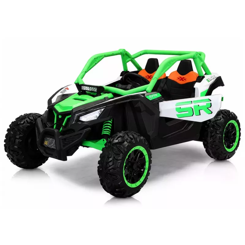 LEAN CARS Auto na akumulator Buggy 4x4 KKL-808 24V, zielony