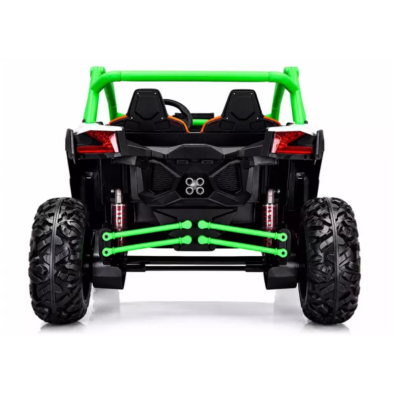 LEAN CARS Auto na akumulator Buggy 4x4 KKL-808 24V, zielony