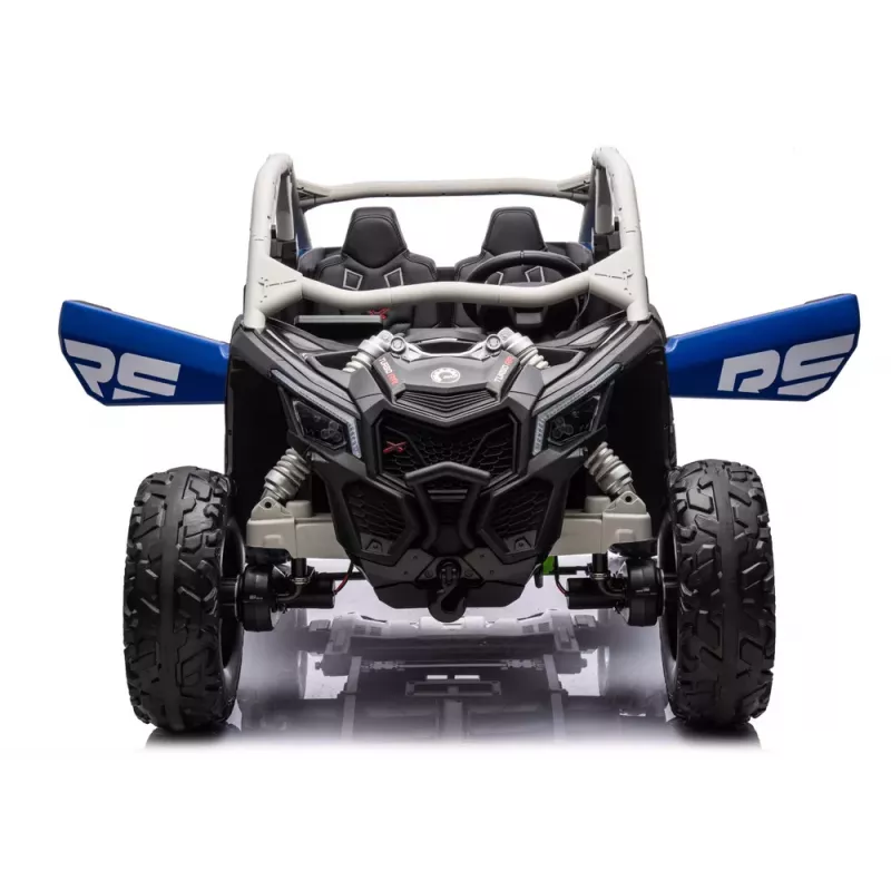 LEAN CARS Maverick CAN-AM Turbo Strong Air Battery Car DK-CA001 Niebiesko-Szary Malowany