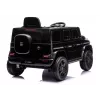 LEAN CARS Mercedes G 4x4 24V 2580 Black Battery-Operated Vehicle
