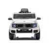 LEAN CARS Mercedes G 4x4 24V 2580 Battery-Operated Vehicle White