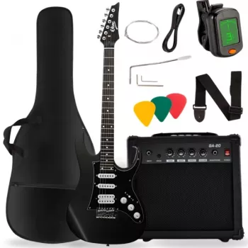 Gitara elektryczna V-TONE EGA 39 MBK 4/4 Stratocaster