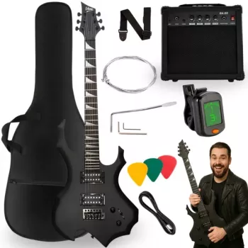 Gitara elektryczna V-TONE EGS 39 MBK 4/4 Black Matte