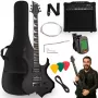 Gitara elektryczna V-TONE EGS 39 MBK 4/4 Black Matte