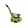 LEAN CARS Toddlers Ride On Push Along with Parent Handle Mega Car 3in1 Yellow