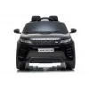 LEAN CARS Range Rover Evoque Elektryczny Samochodzik dla Dzieci Czarny Lakierowany