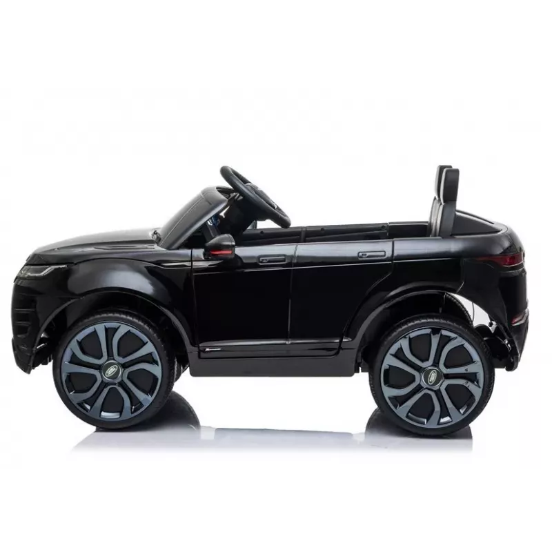 LEAN CARS Range Rover Evoque Elektryczny Samochodzik dla Dzieci Czarny Lakierowany