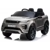 LEAN CARS Range Rover Evoque Elektryczny Samochodzik Jeździk Srebrny Lakierowany