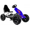 LEAN CARS Pedal Go Kart B012 Inflatable Wheels Blue
