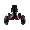 LEAN CARS Gokart B012 Inflatable Tires Black Pedal Go-Kart dla Dzieci 3-8 Lat