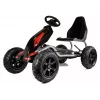 LEAN CARS Gokart B012 Inflatable Tires Black Pedal Go-Kart dla Dzieci 3-8 Lat