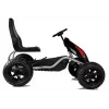 LEAN CARS Gokart B012 Inflatable Tires Black Pedal Go-Kart dla Dzieci 3-8 Lat