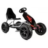 LEAN CARS Gokart B012 Inflatable Tires Black Pedal Go-Kart dla Dzieci 3-8 Lat