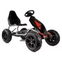LEAN CARS Gokart B012 Inflatable Tires Black Pedal Go-Kart dla Dzieci 3-8 Lat