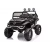 LEAN CARS Elektryczny samochodzik Mercedes Unimog S Black