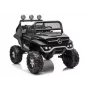 LEAN CARS Elektryczny samochodzik Mercedes Unimog S Black