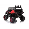 LEAN CARS Elektryczny pojazd jezdny Mercedes Unimog S czerwony