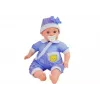 LEAN TOYS Lalka Bobas 45 cm Niebieskie Ubranko