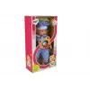 LEAN TOYS Lalka Bobas 45 cm Niebieskie Ubranko