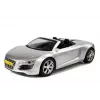 LEAN TOYS Samochód Kabriolet Srebrny 1:18