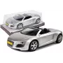 LEAN TOYS Samochód Kabriolet Srebrny 1:18
