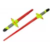 LEAN TOYS Space Weapons Laser Pistol Light Saber Mask Green