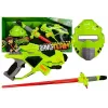 LEAN TOYS Space Weapons Laser Pistol Light Saber Mask Green